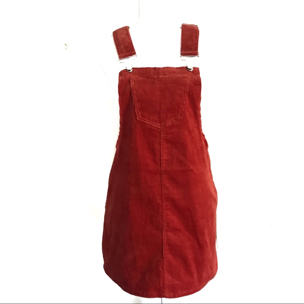 #034 - NWT J For Justify Corduroy Overall Dress. - Picture 2 of 9